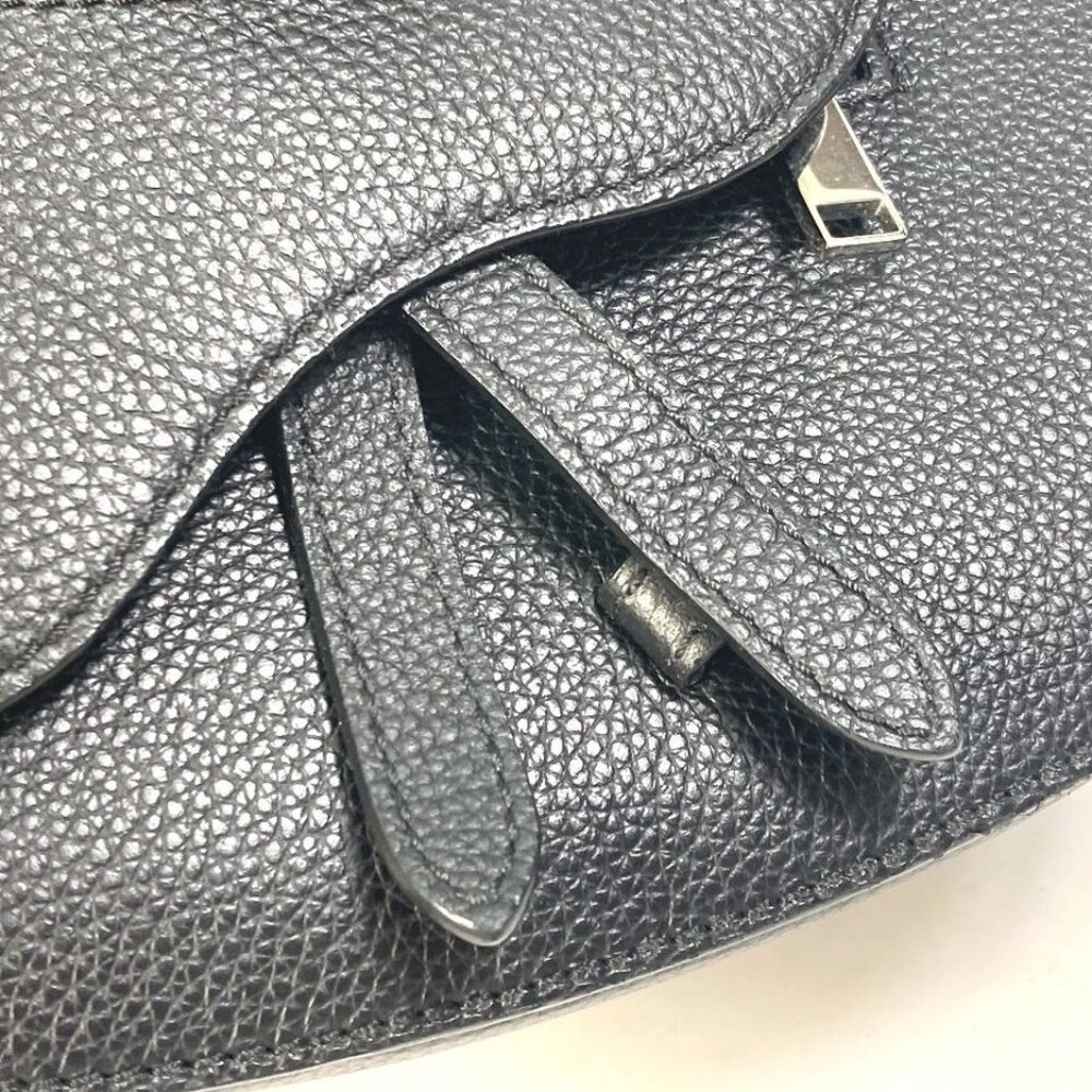 Dior Bag Gallop Saddle Backpack Calfskin Black - Picture 8 of 16